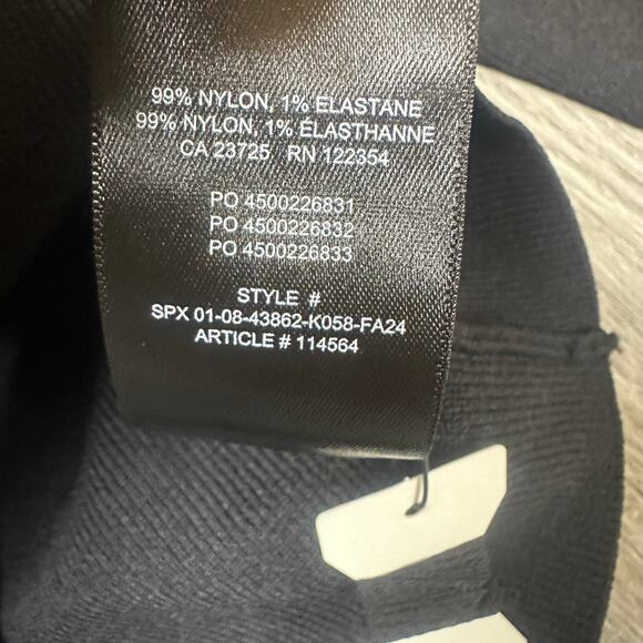 Aritzia Babaton Sculpt Knit Section Dress Black NEW - Picture 7 of 7